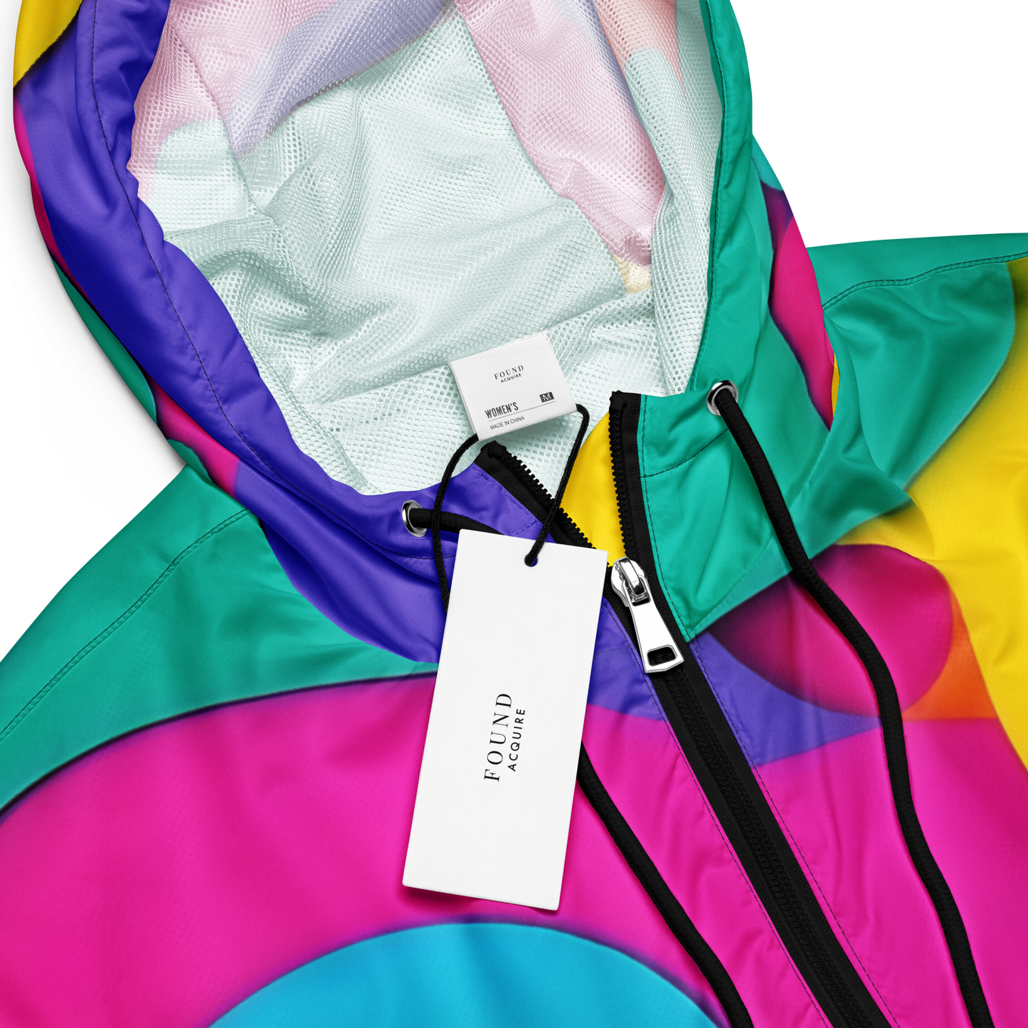 Depth Zoom Cropped Windbreaker